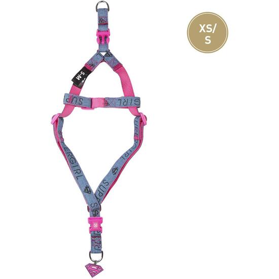 PETRAL PARA PERRO XS/S SUPERMAN PINK