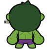 PELUCHE PARA PERRO AVENGERS GREEN - Imagen 3