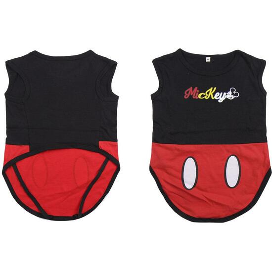 CAMISETA PARA PERRO SINGLE JERSEY MICKEY RED