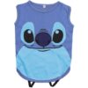 CAMISETA PARA PERRO SINGLE JERSEY STITCH BLUE - Imagen 2