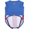 CAMISETA PARA PERRO SINGLE JERSEY AVENGERS CAPITAN AMERICA BLUE - Imagen 3