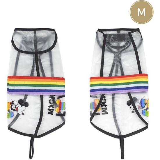 IMPERMEABLE AJUSTABLE PARA PERRO M DISNEY PRIDE BLACK