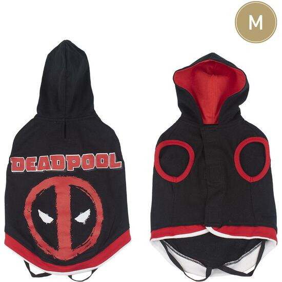 SUDADERA PARA PERRO M DEADPOOL BLACK