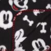 MANTA PARA PERRO 100 X 150 CM MICKEY BLACK - Imagen 4