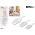 CUCHARAS MEDIDORAS 3PCS PLASTICO WOOOW