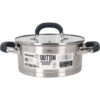 CACEROLA ACERO IND. 18CM/1.7L/0.8MM+C/T HELEOM - Imagen 2