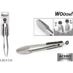 PINZAS COCINA ACERO 28.5CM WOOOW