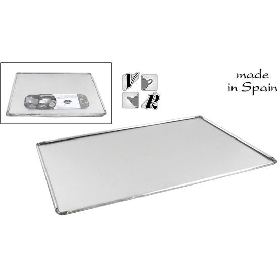 BANDEJA RECTANGULAR ALUMINIO 40X28X0,5CM