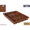 ORGANIZADOR CUBIERTOS 29X36CM TF QUTTIN - Imagen 2
