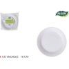SET-100 PLATO CARTON RED.L/SOJA 18CM ALGON - Imagen 2