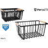SET 3 CESTAS PERCUTTI ORGANIZER - Imagen 2