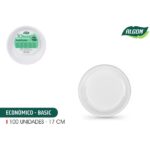 SET-100 PLATO RED. PLAST.ECO. 17CM ALGON