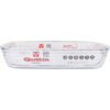 FUENTE VIDRIO RECTANGULAR 40X26,5CM QUTTIN - Imagen 2
