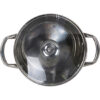 CACEROLA 22CM 5L ACERO INDUCCIÓN C/T NEW NERON - Imagen 4
