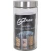 TARRO VIDRIO TAPA ACERO 1.70LT. ANNA - Imagen 2