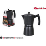 CAFETERA 12SERV.INDUCCION DARKBLACK QUTTIN