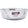 FUENTE VIDRIO OVAL 20.6X13.6CM 700CC QUTTIN - Imagen 3