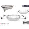 ESCURRIDOR ACERO EXTENSIBLE 33.5X24 QUTTIN