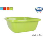 BARREÑO CUADRADO 15L - 38CM COLORS