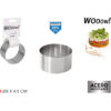 EMPLATADOR INOX RED.8X4.5CM WOOOW