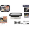 FIAMBRERA ACERO 1L MICROONDASHORNO QUTTIN
