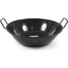 PAELLERA HONDA BORDONADA 34CM-6,3L JASPEADA - Imagen 2