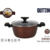 CACEROLA 24CM FULL IND.C/TAPA SAHARA QUTTIN