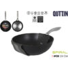 SARTEN WOK 24CM ALU.FORG.IND.SPIRAL QUTTIN