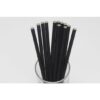 SET-20 PAJITAS CARTON NEGRA 197X8MM ALGON - Imagen 4