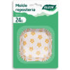 SET-24 MOLDE MAGDA.COL. 5X5CM ALGON - Imagen 2
