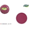 SET-10 PLATO CARTON BURDEOS SOJA 20CM ALGON - Imagen 2