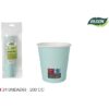 SET-24 VASO CARTON AGUAMARINA 200CC ALGON - Imagen 2