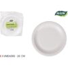 SET-3 PLATO CARTON RED.L/SOJA 28CM ALGON