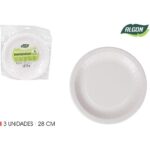 SET-3 PLATO CARTON RED.L/SOJA 28CM ALGON