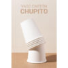 SET-20 VASO CARTON CHUPITO BLA.50CC ALGON - Imagen 3