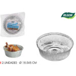 SET-2 BANDEJA RED.POLLO 18.5X5CM ALGON