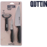 #-96-SET 3 PZS CUCH.CHEF PEL.Y PEL-OSCIL. NERO