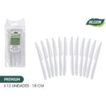 SET-12 CUCHILLOS MESA PREMIUM 18CM