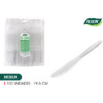 SET-100 CUCHILLO MED. TRANS.19.6CM ALGON