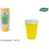 SET-25 VASO BICOLOR LIMON-BL 250 ALGON