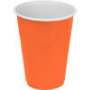 SET-25 VASO BICOLOR NARANJA-BL 250 ALGON - Imagen 3