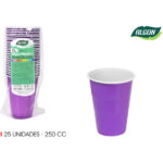 SET-25 VASO BICOLOR FUCSIA-BL 250 ALGON
