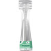 SET-4 COPA CAVA PIE TRANSP.150CC ALGON - Imagen 2