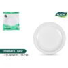 SET-12 PLATO RED. PLAST. ECO. 28CM ALGON - Imagen 2