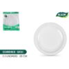 SET-3 PLATO RED. PLAST. ECO. 28CM ALGON - Imagen 2