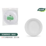 SET-10 PLATO RED. REUT. ECO. 22CM ALGON