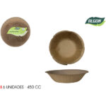 SET-6 BOL CARTON KRAFT 450CC ALGON
