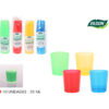 SET-10 VASO CHUPITO COLOR PP 35ML ALGON