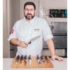 CUCHILLO COCINA 20CM NEGRO - Imagen 3