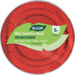SET-6 BOL CARTON ROJO 450CC ALGON